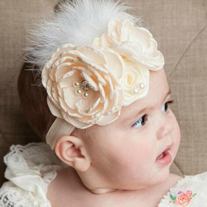 Bandana bayi lace renda brukat headband import pita anak perempuan catalog QUIN NL