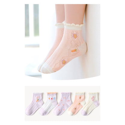 [SALE] [5 PSG] 1-3 thn | KAOS KAKI BAYI ANAK IMPOR SOCKS LUCU KARAKTER KARTUN UNISEX Catalog QN QAX