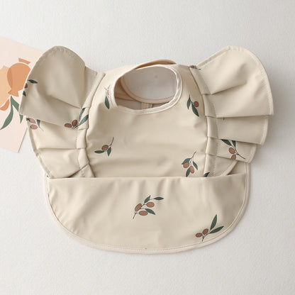 BIB BAYI BAJU BLW  / BABY SILICONE CELEMEK MAKAN MPASI / SLABBER / TATAKAN AIR LIUR DQIN DD catalog