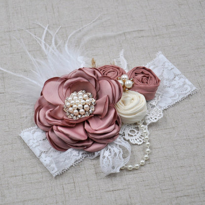 Bandana bayi lace renda brukat headband import pita anak perempuan catalog QUIN NL