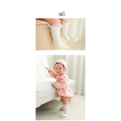 [SALE] 0-1 thn | KAOS KAKI RUFFLE BAYI ANAK IMPOR NEWBORN SOCKS PEREMPUAN catalog QN QD