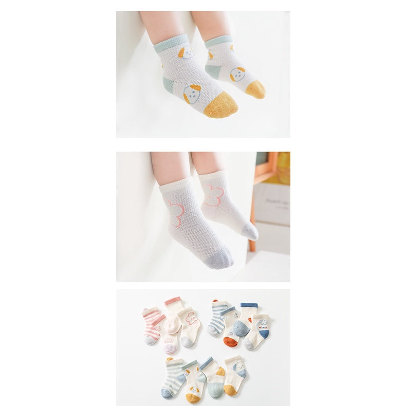 SALE [4 PSG] 0-5 thn | KAOS KAKI BAYI ANAK IMPOR SOCKS LUCU KARAKTER KARTUN UNISEX Catalog QN QAV