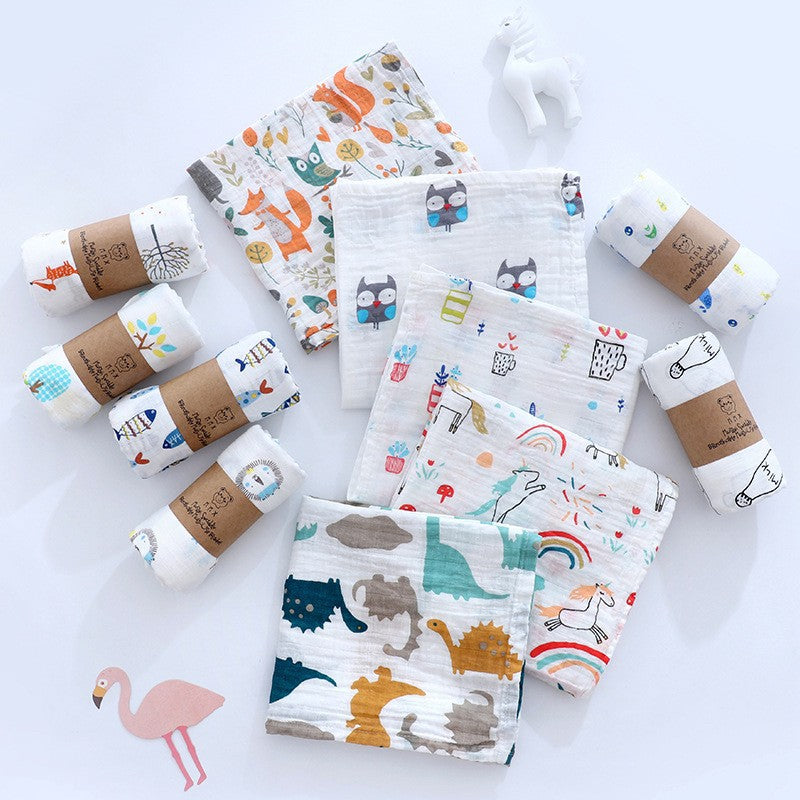 [120x110] Kain Bedong Muslin Bayi | Baby Swaddle Muslin Bamboo | Selimut Bayi Catalog DE
