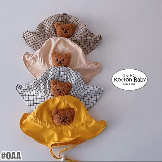 1-4 thn | TOPI BUCKET HAT ANAK BAYI KARAKTER LUCU UNISEX CATALOG OIMG OAA