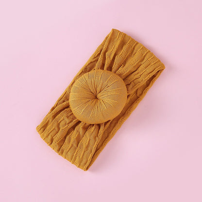 (Big Bow) Bandana bayi donut headband jumbo premium import pita anak perempuan catalog jbay JB S