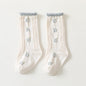 0-3 thn | KAOS KAKI RUFFLE BAYI ANAK IMPOR NEWBORN SOCKS PEREMPUAN catalog QN QBC