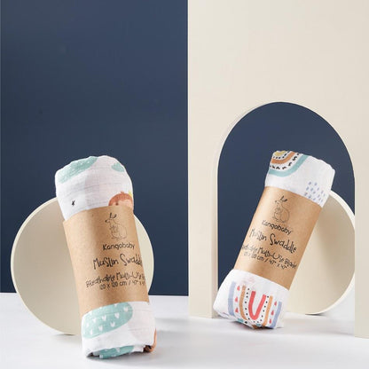 [120x120] Kain Bedong Muslin Bayi | Baby Swaddle Muslin Bamboo | Selimut Bayi Catalog G