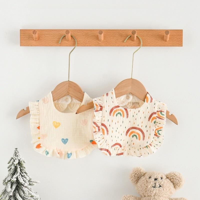 Premium BIB SLABBER BUNGA BAYI SET CELEMEK TATAKAN LIUR ANAK catalog DQIN DS
