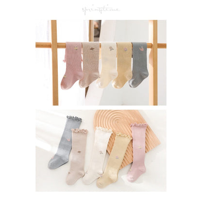 0-3 thn | KAOS KAKI BAYI ANAK IMPOR NEWBORN SOCKS PEREMPUAN catalog QN QK