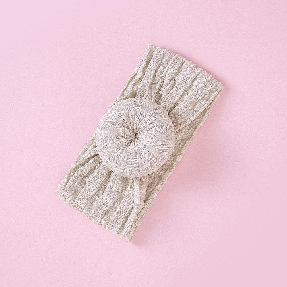 (Big Bow) Bandana bayi donut headband jumbo premium import pita anak perempuan catalog jbay JB S