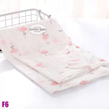 [120x110] Kain Bedong Muslin Bayi | Baby Swaddle Muslin Bamboo | Selimut Bayi Catalog DE