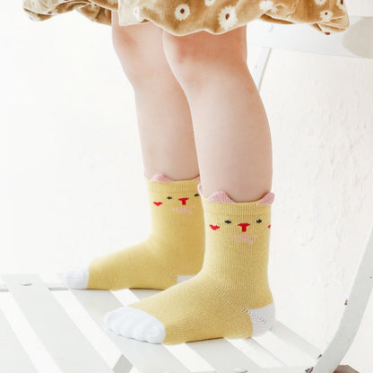 [SALE] [5 PSG] 0-3 thn | KAOS KAKI BAYI BASIC ANAK IMPOR SOCKS LUCU KARAKTER KARTUN UNISEX Catalog QN QBA