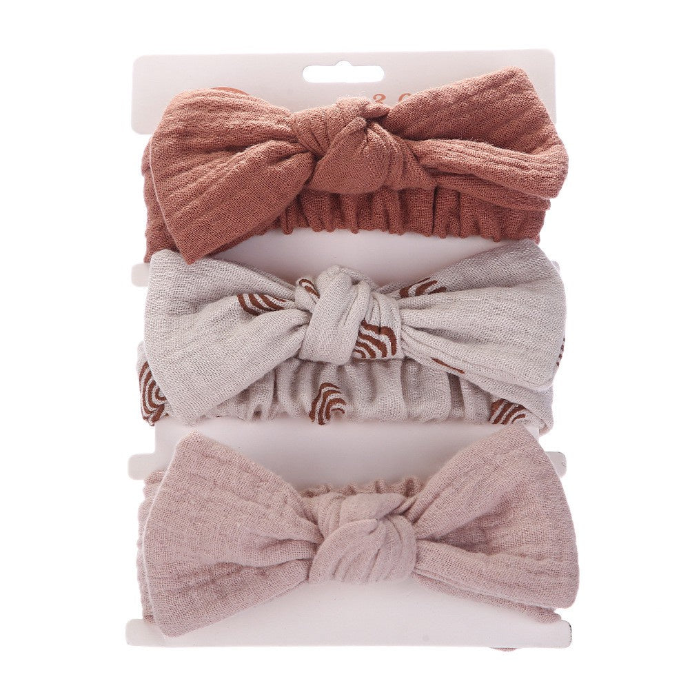 (set 3pcs) ikat rambut scrunchie pita karet rambut anak bayi QUIN CATALOG NN