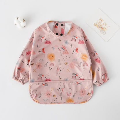 BIB BAYI BAJU LENGAN PANJANG/ BABY SILICONE CELEMEK MPASI /SLABBER/ TATAKAN AIR LIUR DQIN DB catalog