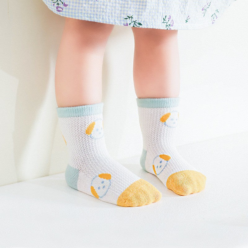 SALE [4 PSG] 0-5 thn | KAOS KAKI BAYI ANAK IMPOR SOCKS LUCU KARAKTER KARTUN UNISEX Catalog QN QAV