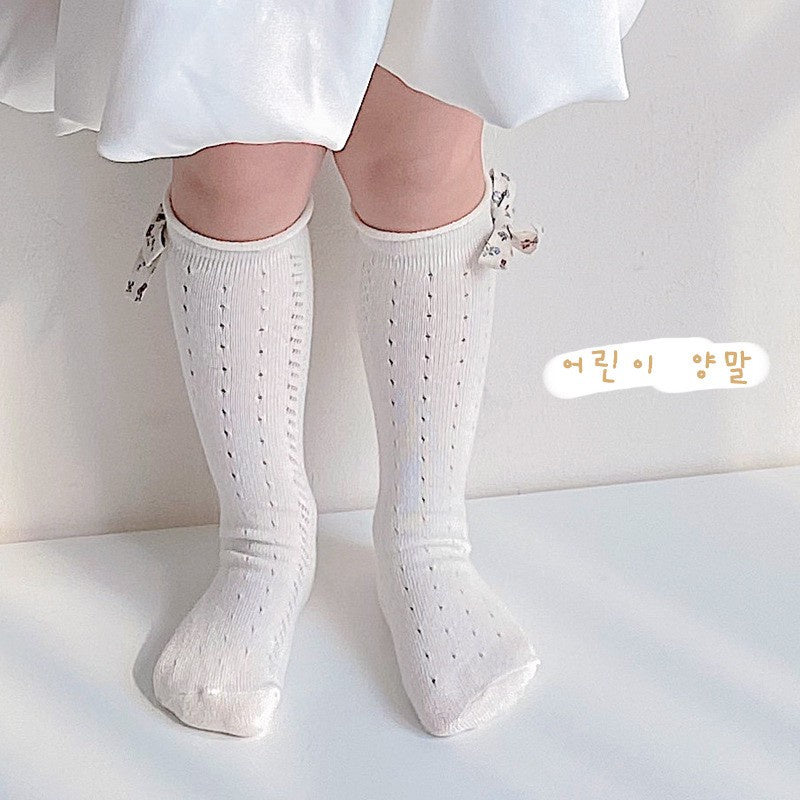 0-3 thn | KAOS KAKI PANJANG BAYI ANAK IMPOR NEWBORN SOCKS PEREMPUAN catalog QN QV