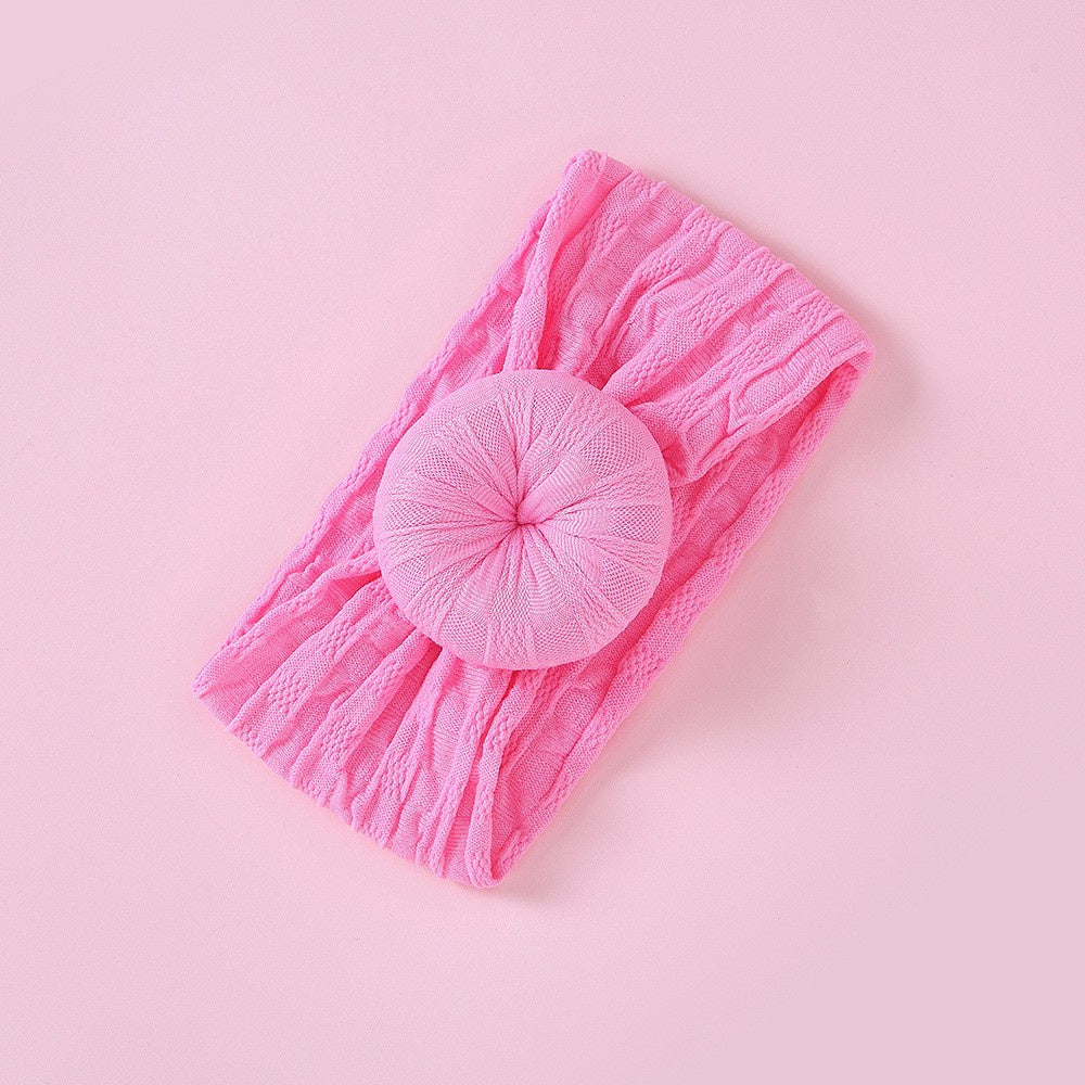 (Big Bow) Bandana bayi donut headband jumbo premium import pita anak perempuan catalog jbay JB S