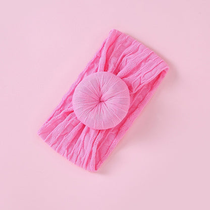 (Big Bow) Bandana bayi donut headband jumbo premium import pita anak perempuan catalog jbay JB S