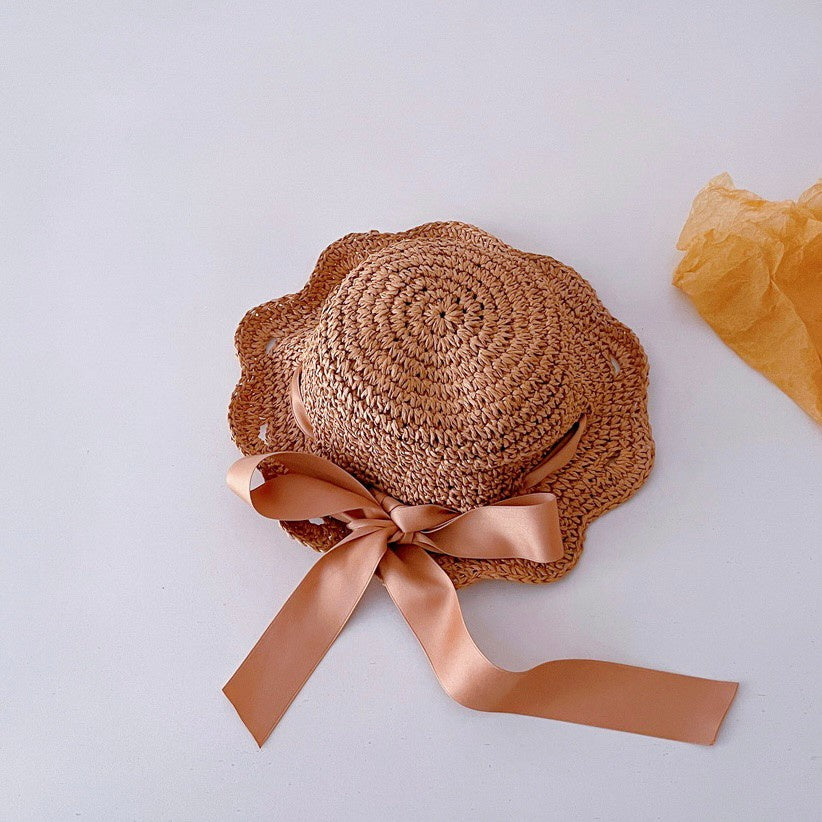 1-5 thn | TOPI PANTAI BUCKET RUFFLE HAT ANAK BAYI CATALOG OIMG OV