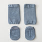 [2in1] 0-3 thn | KAOS KAKI + KNEE PAD ALAS LUTUT BAYI ANAK IMPOR NEWBORN SOCKS PELINDUNG catalog QN QAJ