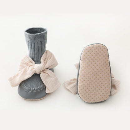 0-2 thn KAOS KAKI PITA BOW ANTI SLIP PREWALKER SEPATU BAYI ANAK SHOES catalog NMBB FA