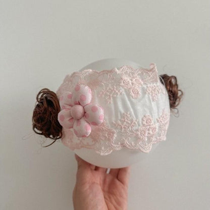 0-3 thn || Bandana Wig Korea Poni Rambut Palsu Topi Cepol Bayi Newborn Catalog OIMG OEi