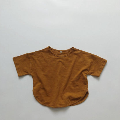 1-5thn | Tshirt Kaos Korea Basic Oversize Oblong Anak Laki-laki Pakaian Bayi KQHZ catalog KC