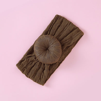 (Big Bow) Bandana bayi donut headband jumbo premium import pita anak perempuan catalog jbay JB S