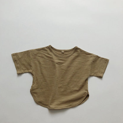 1-5thn | Tshirt Kaos Korea Basic Oversize Oblong Anak Laki-laki Pakaian Bayi KQHZ catalog KC