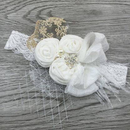 Bandana bayi lace renda brukat headband import pita anak perempuan catalog QUIN NL
