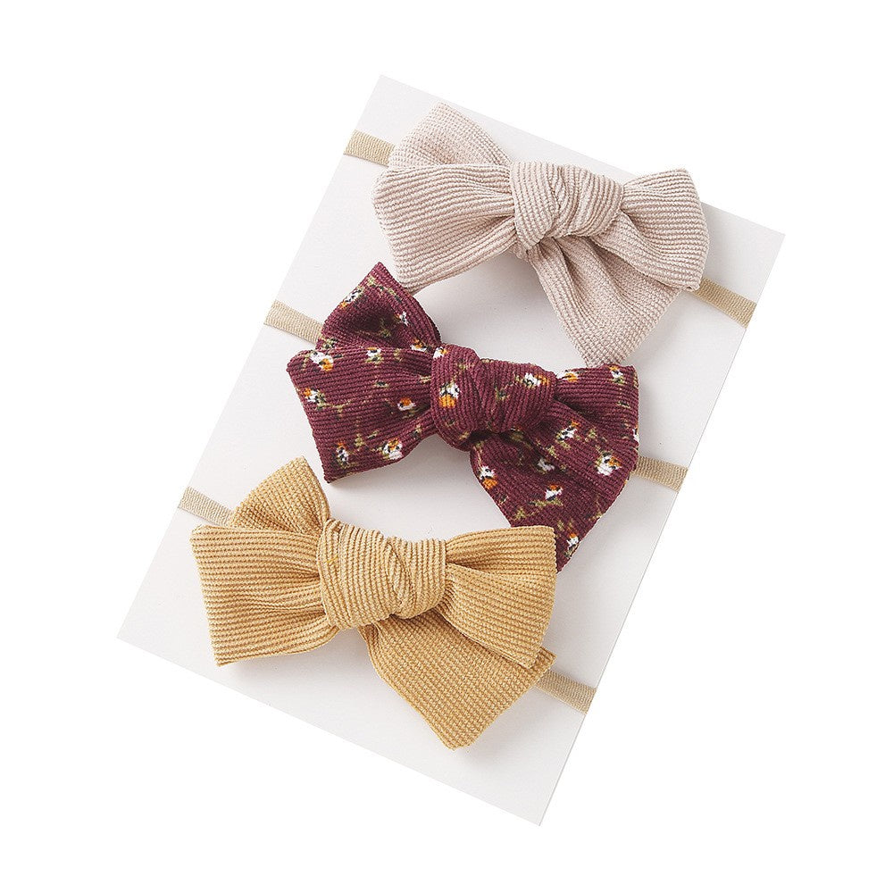 (set 3pcs) Bandana bayi headband premium import pita anak perempuan catalog jbay JB L