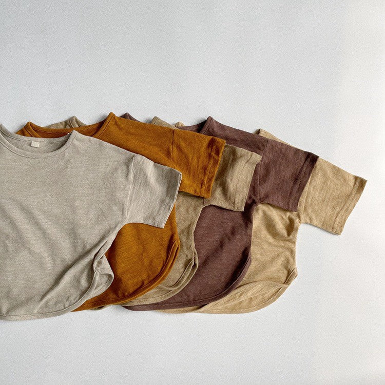 1-5thn | Tshirt Kaos Korea Basic Oversize Oblong Anak Laki-laki Pakaian Bayi KQHZ catalog KC
