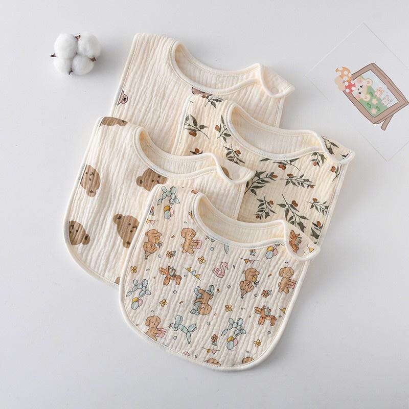 Premium BIB SLABBER BUNGA BAYI SET CELEMEK TATAKAN LIUR ANAK catalog DQIN DQ