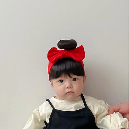 0-3 thn || Bandana Wig Korea Poni Rambut Palsu Topi Cepol Bayi Newborn Anak Catalog JNWG WC