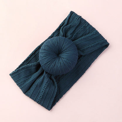 (Big Bow) Bandana bayi donut headband jumbo premium import pita anak perempuan catalog jbay JB S