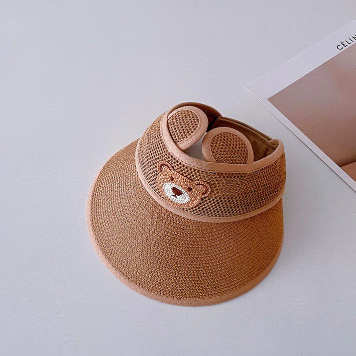 1-5 thn | TOPI ANAK KOREA VISOR SUNSHADE PANTAI GOLF TENNIS  HAT ANAK BAYI CATALOG OIMG OAE