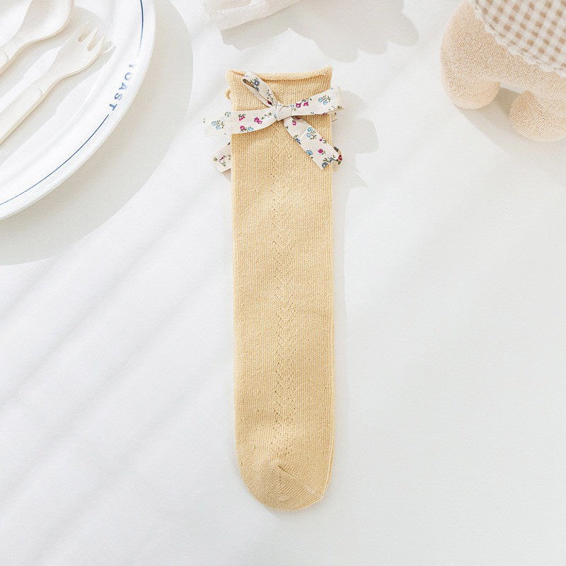 0-3 thn | KAOS KAKI PANJANG BAYI ANAK IMPOR NEWBORN SOCKS PEREMPUAN catalog QN QV