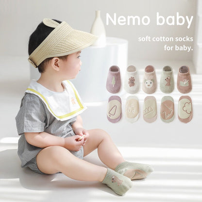 0-3 thn | KAOS KAKI BAYI ANAK IMPOR NEWBORN SOCKS LUCU KARAKTER KARTUN catalog QN QAO