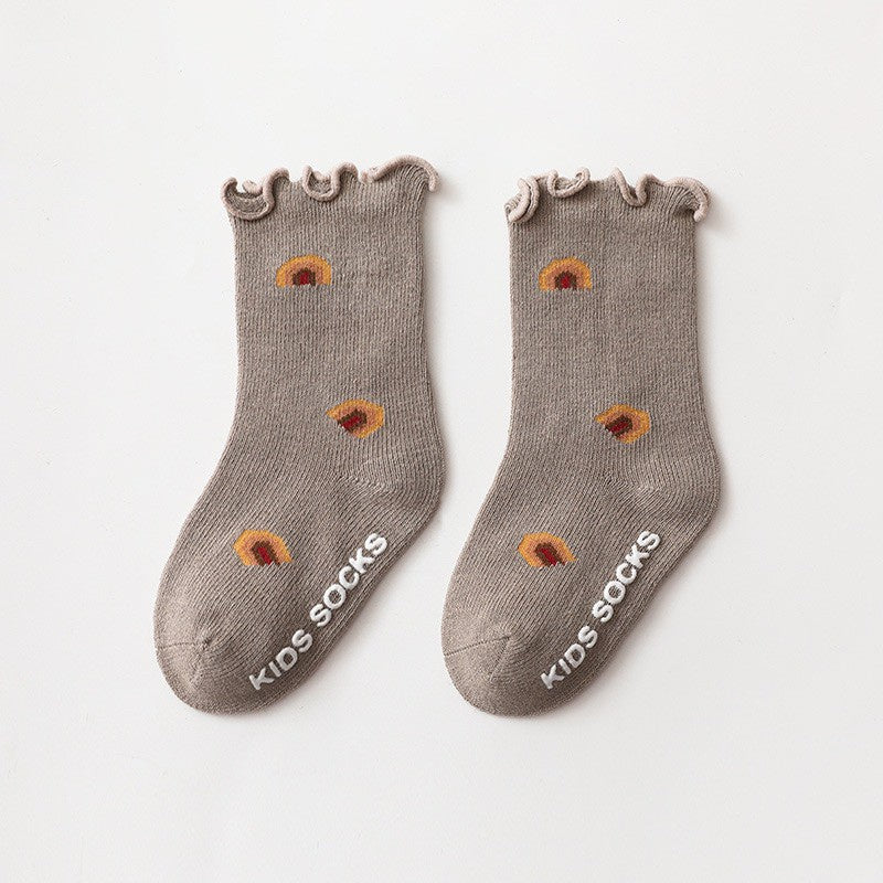 0-3 thn | KAOS KAKI BAYI ANAK IMPOR NEWBORN SOCKS PEREMPUAN catalog QN QE