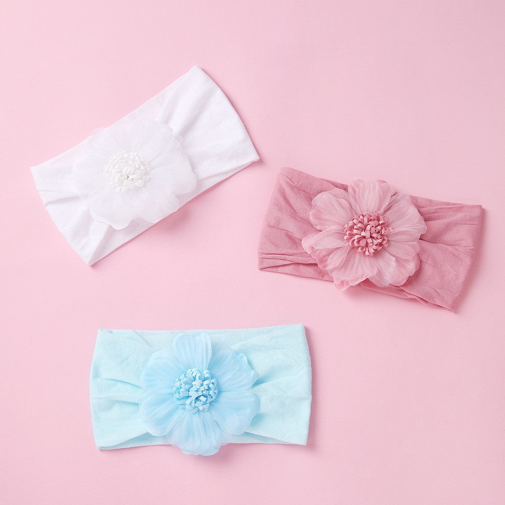 (Big Bow) Bandana bayi headband jumbo premium import bunga pita anak perempuan catalog jbay JB T