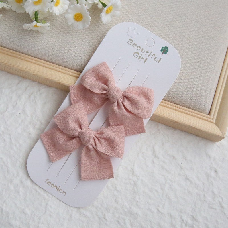 (isi 2psg) Set Jepitan rambut | Pita Rambut | bayi anak bunga import perempuan aksesoris catalog ATSP AK