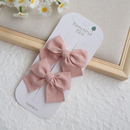 (isi 2psg) Set Jepitan rambut | Pita Rambut | bayi anak bunga import perempuan aksesoris catalog ATSP AK