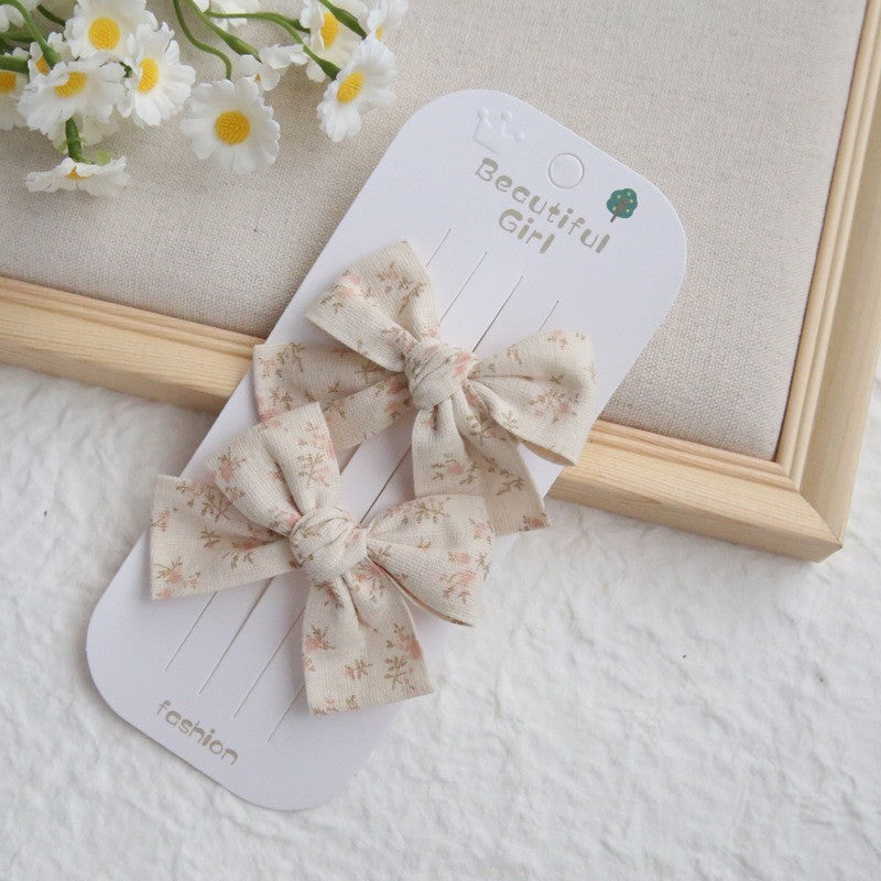 (isi 2psg) Set Jepitan rambut | Pita Rambut | bayi anak bunga import perempuan aksesoris catalog ATSP AK