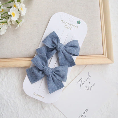 (isi 2psg) Set Jepitan rambut | Pita Rambut | bayi anak bunga import perempuan aksesoris catalog ATSP AK