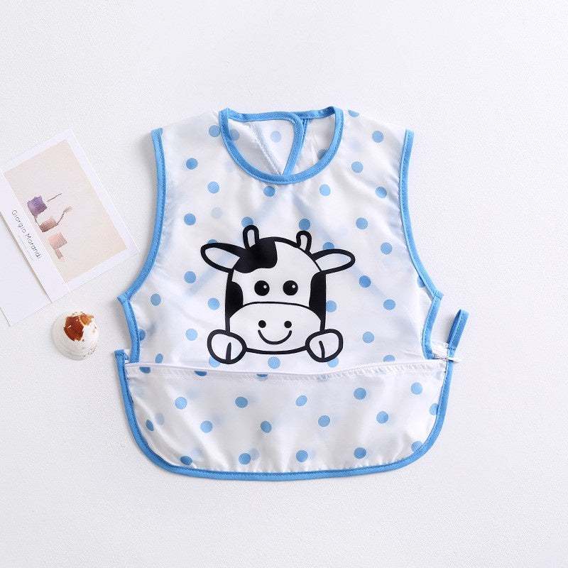BIB BAYI BAJU BLW  / BABY SILICONE CELEMEK MAKAN MPASI / SLABBER / TATAKAN AIR LIUR DQIN DE catalog