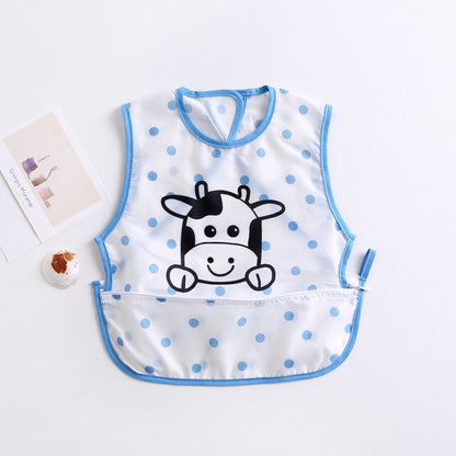 BIB BAYI BAJU BLW  / BABY SILICONE CELEMEK MAKAN MPASI / SLABBER / TATAKAN AIR LIUR DQIN DE catalog
