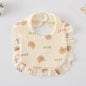 Premium BIB SLABBER BUNGA BAYI SET CELEMEK TATAKAN LIUR ANAK catalog DQIN DS