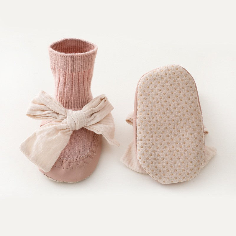 0-2 thn KAOS KAKI PITA BOW ANTI SLIP PREWALKER SEPATU BAYI ANAK SHOES catalog NMBB FA