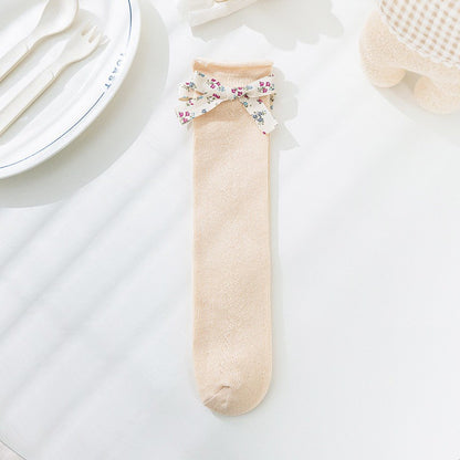 0-3 thn | KAOS KAKI PANJANG BAYI ANAK IMPOR NEWBORN SOCKS PEREMPUAN catalog QN QV