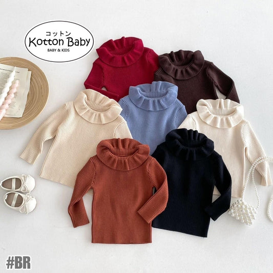 1-5 thn || KAOS BAJU LENGAN PANJANG ATASAN PAKAIAN ANAK PEREMPUAN  catalog ZHBB BR
